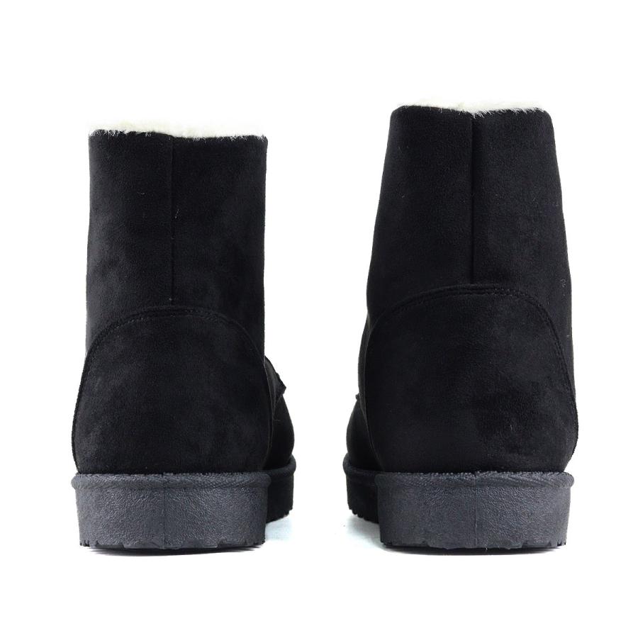 AAA+（サンエープラス） ブーツ レディース ショート ムートン 防寒 内