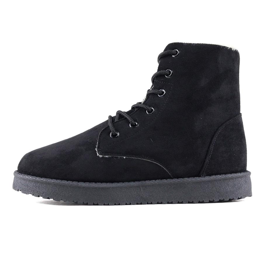 新品未使用　コールハーン　スウェードショートブーツ　ブラック　24.5㎝ AAA+（サンエープラス） ブーツ レディース ショート ムートン 防寒 内