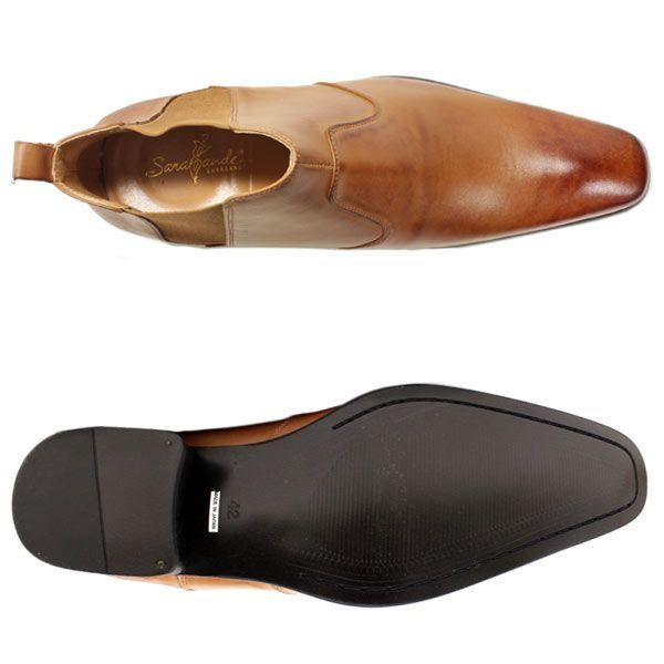 SARABANDE（サラバンド） ブーツ メンズ 本革 ショート ビジネス