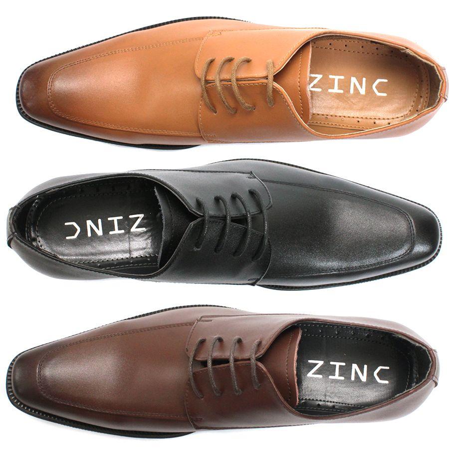 ZINC（ジンク） ビジネスシューズ 本革 メンズ モカシン 撥水 革靴