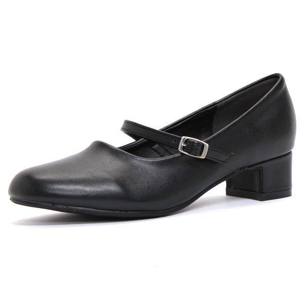 パンプス 3 5cmチャンキーヒール ストラップ レディース リクルート 就活 通勤 靴 レザー 革靴 55 3511 靴のジールマーケット 通販 Yahoo ショッピング