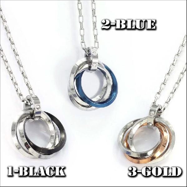 ネックレス メンズ ステンレス 3連リング メンズネックレス アクセサリー Acces 1 Menscasual メンズカジュアル通販mc エムシー 通販 Yahoo ショッピング