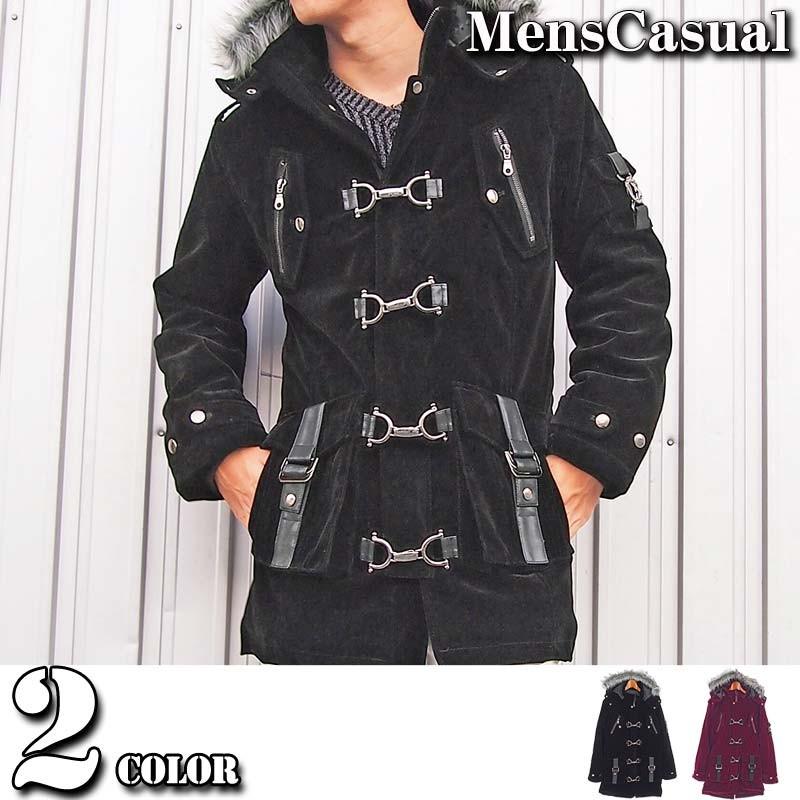 コート メンズ ロングコート ファイヤーマン ダッフルコート ベルベットベロア コート 中綿 3way フードファー Jkt 47 Menscasual メンズカジュアル通販mc エムシー 通販 Yahoo ショッピング