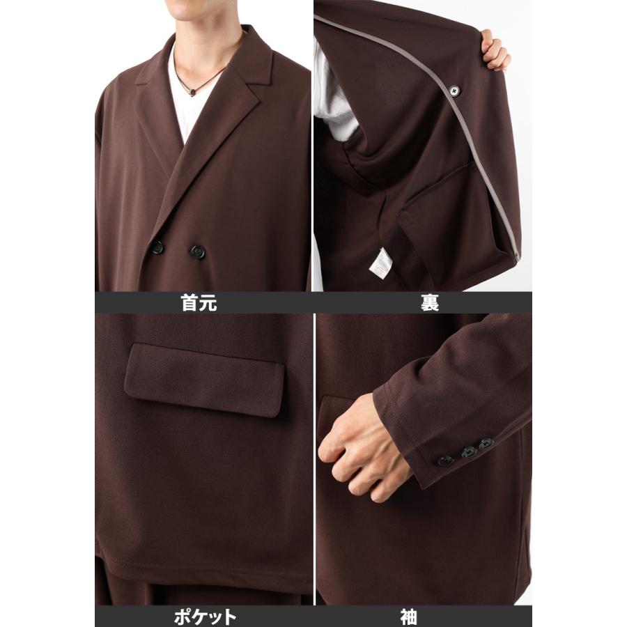 セットアップ メンズ カジュアルスーツ 上下セット ビッグシルエット