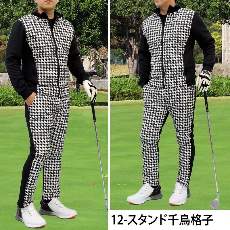 Vトゥエルブ　メンズゴルフウェア　上下セット ゴルフウェア セットアップ メンズ 上下セット ダウンジャケット