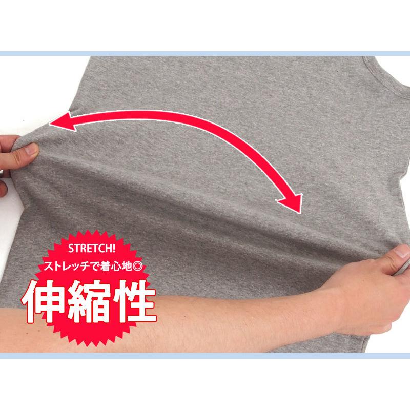 タンクトップ メンズ 無地 フライス タンクトップ ノースリーブ ストレッチ 夏 トップス Tシャツ カットソー メンズファッション｜menscasual｜18