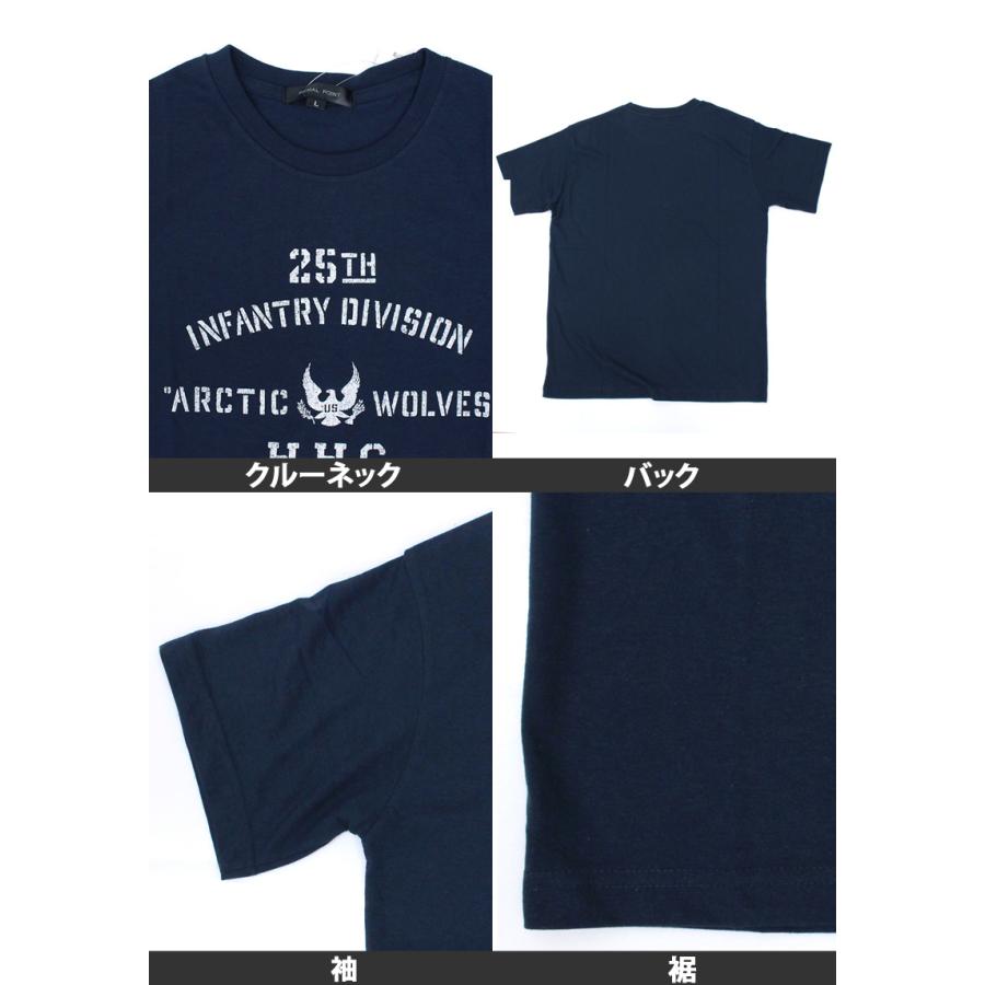 メンズ半袖Tシャツ 半袖 クルーネック ティーシャツ アメカジ ストリート ロゴプリント ミリタリー フォト メッセージロゴ 春夏 トップス 部屋着 ルームウェア｜menscasual｜40