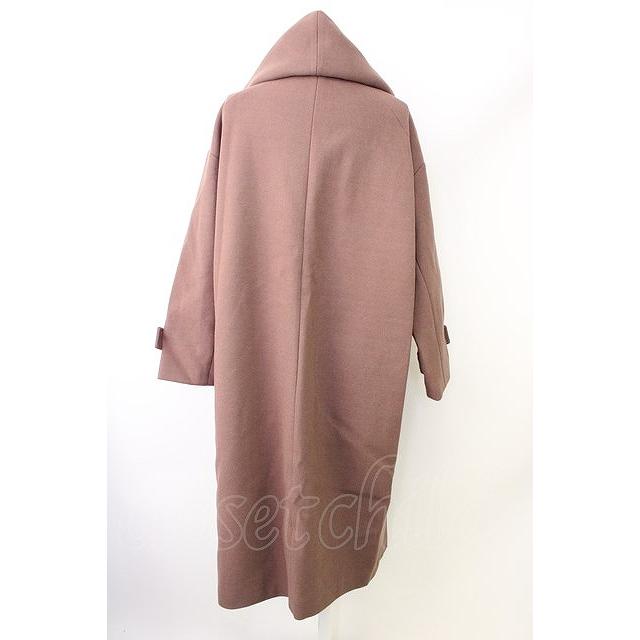 NIL DUE / UN コート.LONG HOODIE OVER COAT F ダークブラウン T
