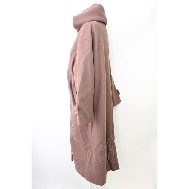 NIL DUE / UN コート.LONG HOODIE OVER COAT F ダークブラウン T