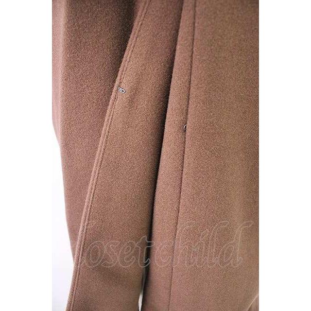 NIL DUE / UN コート.LONG HOODIE OVER COAT F ダークブラウン T-24-03
