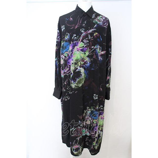 トップス lad musician DECHINE FLOWER LONGSHIRT 44 LAD MUSICIAN / DECHINE FLOWER LONG SHIRT O-23-12-08-003-LA-sh-YM