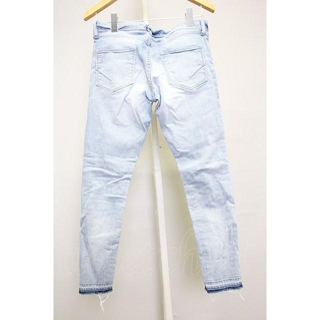 デニムパンツ 『GOSTAR DE FUGA』リメイク加工クロップドストレッチ 