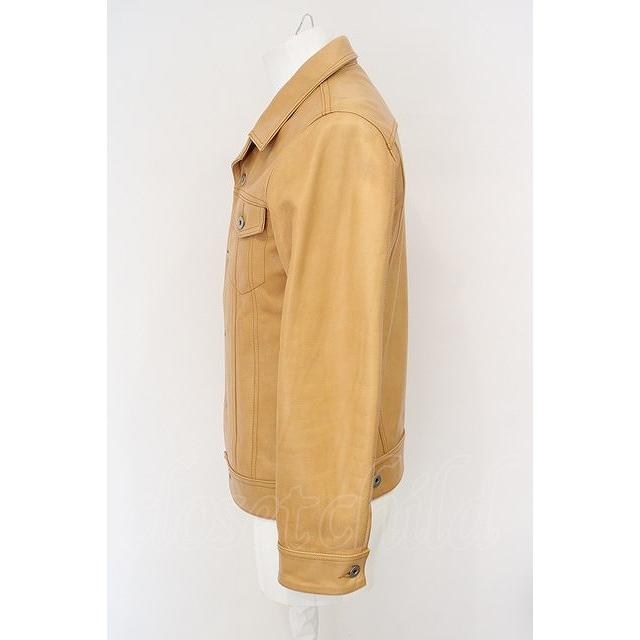 NO ID. / カウレザーフルタンニンヌメGジャン ジャケット 1 クリーム 