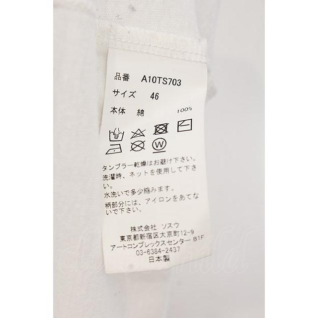 MAISON MIHARA YASUHIRO / PRINTED TEE3 Tシャツ 46 ホワイト O-24-08 