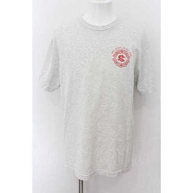 Moonage Devilment（清春） / Print Big T Tシャツ 44 ライトグレー O 