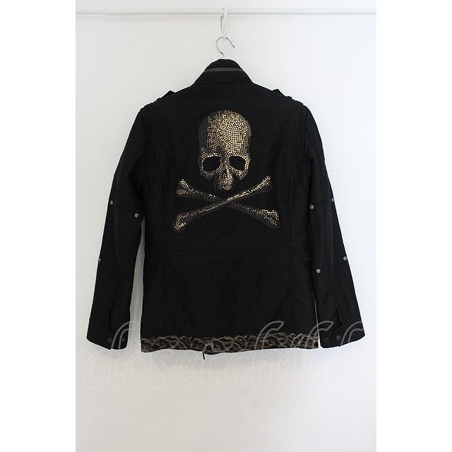 Roen / Thinsulate スタッズスカルフィールドジャケットブルゾン