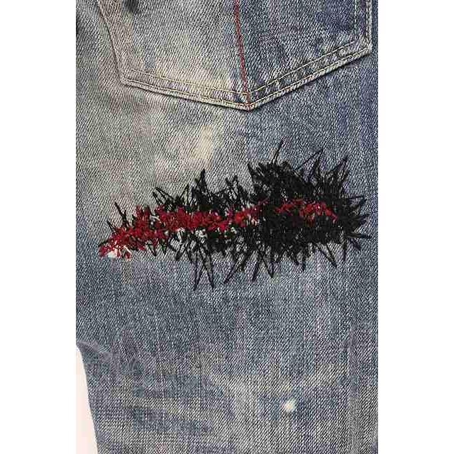LGB / ST101/SHT(2) スカルパッチショートデニムパンツ 25（レディース 