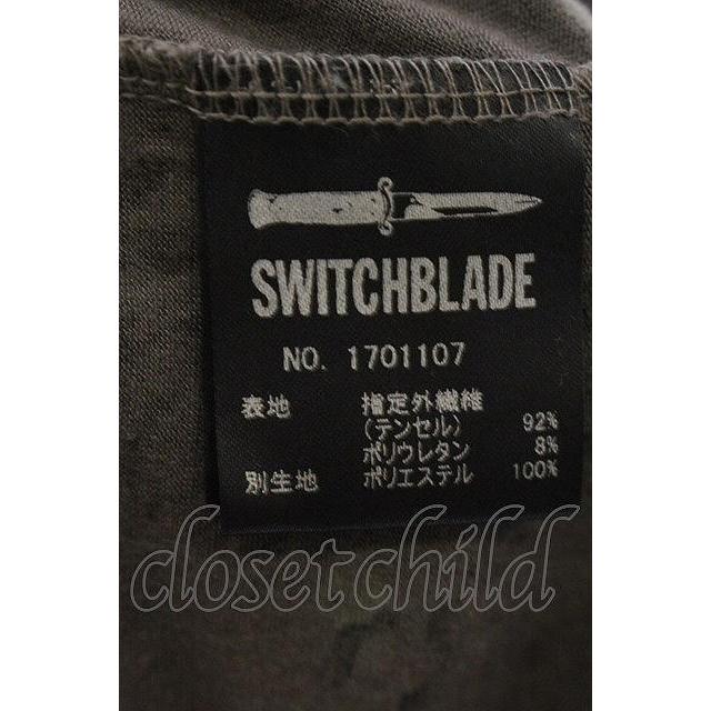 SWITCHBLADE / ARCH LOGO BACK METAL LEOPARD カーディガン M ブラウン