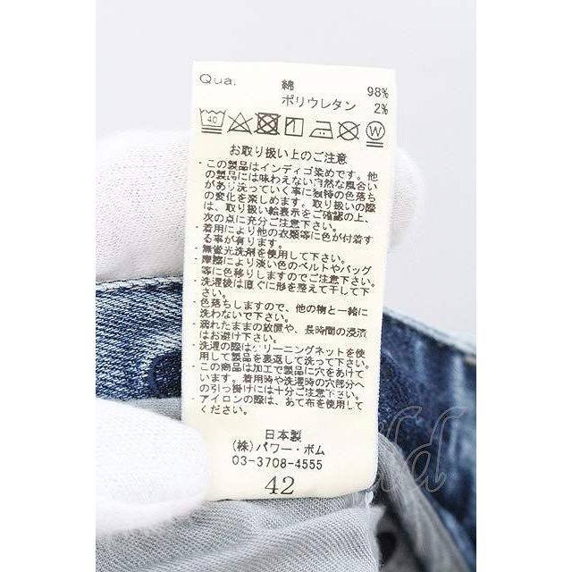 CIVARIZE / Stable イナズマ加工スキニーデニムパンツ 42 インディゴ O