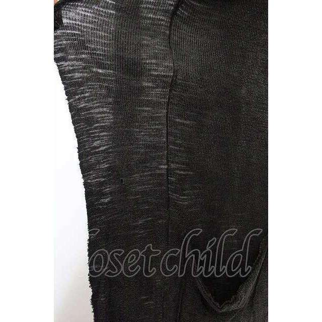 LGB / BACK CROSS/CARDI/STD/M+P バッククロス+プリントカーディガン 