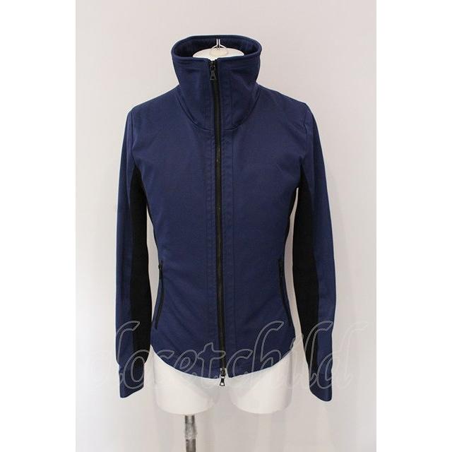 NO ID. / ポリストレッチZIPUPブルゾンジャケット 2 ブルー O-25-02-28-014-NO-ja-YM-ZT262 | 