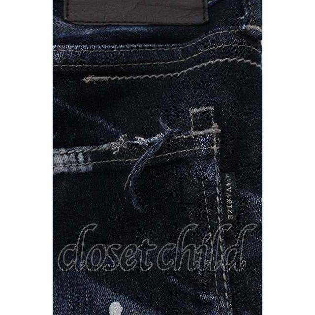 CIVARIZE / Notice パウダー加工スキニーデニムパンツ 42 インディゴ O 