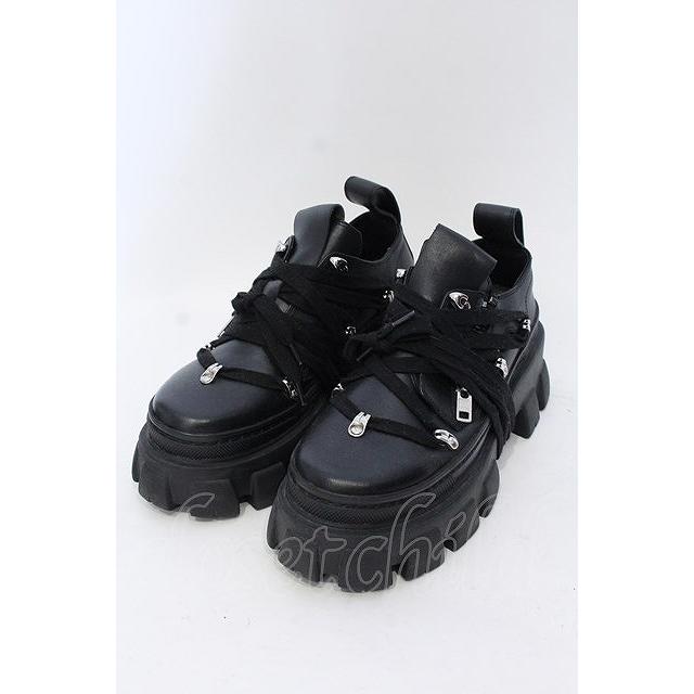 AIVER　ライトソールレースブーツ　ブラック AIVER ライトソールレースブーツ（ブーツ）｜AIVER（アイバー