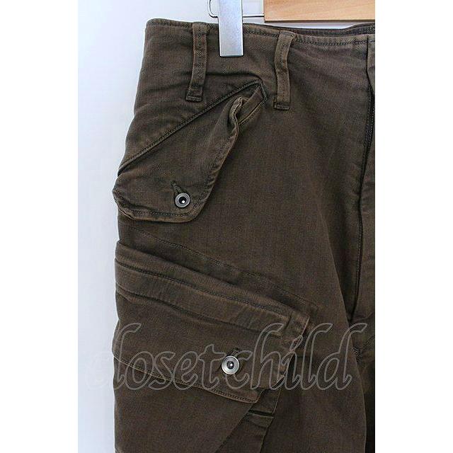 JULIUS / 10.5oz ストレッチガスマスクカーゴパンツ 1 カーキ O-25-05