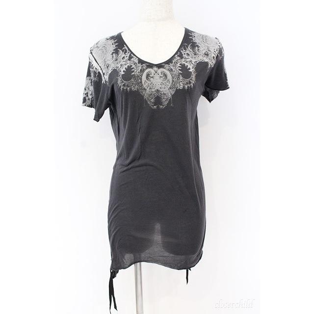 KMRii / MAGNOLIA Tシャツ 0（レディース） ブラック（ユーズド） O-25 