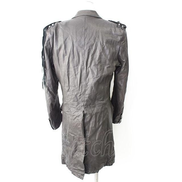 SWITCHBLADE ジャケット.SPECIAL REMAKE LEATHER LONG /ブラック/S T 