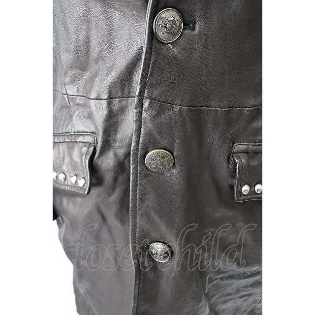 SWITCHBLADE ジャケット.SPECIAL REMAKE LEATHER LONG /ブラック/S T 