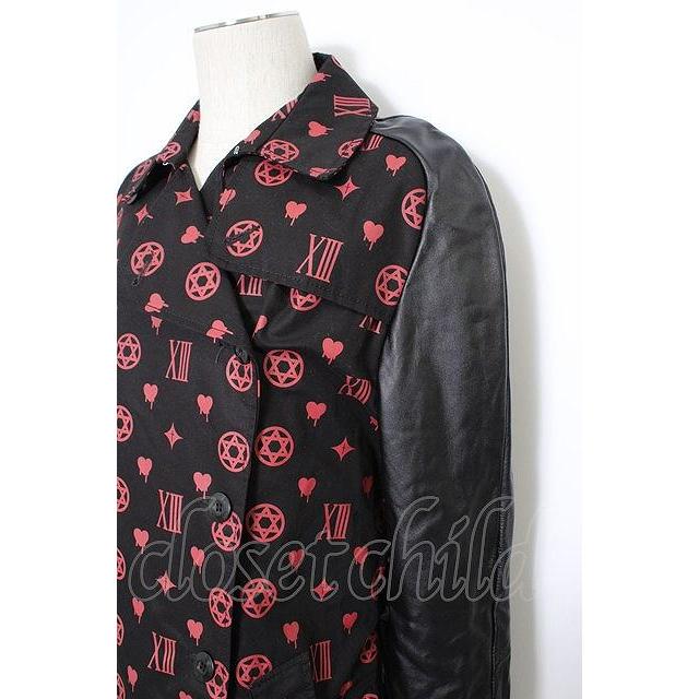 million dollar orchestra コート.heii monogram トレンチ /ブラック