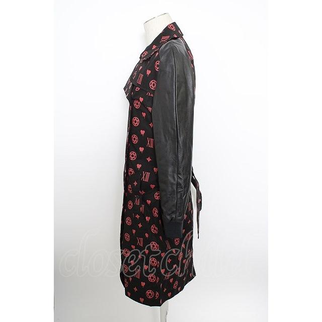 million dollar orchestra コート.heii monogram トレンチ /ブラック