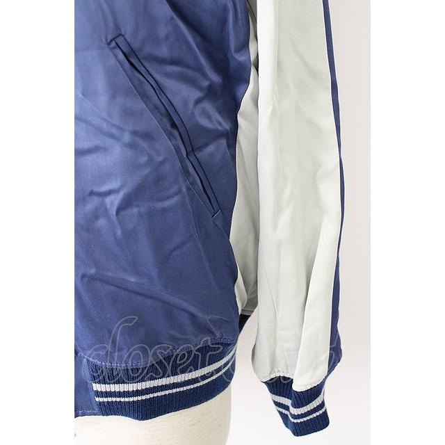 極美品 LAD MUSICIAN 17AW 世界地図 リバーシブルスカジャン L