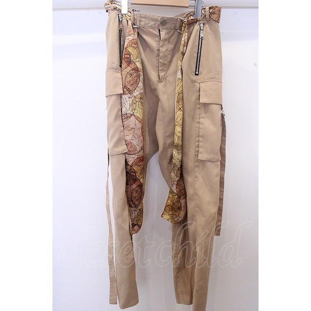 WINTERセール】ACUOD by CHANU パンツ.Buckle Wide Cargo Pants 