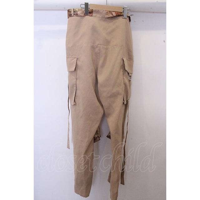 WINTERセール】ACUOD by CHANU パンツ.Buckle Wide Cargo Pants 