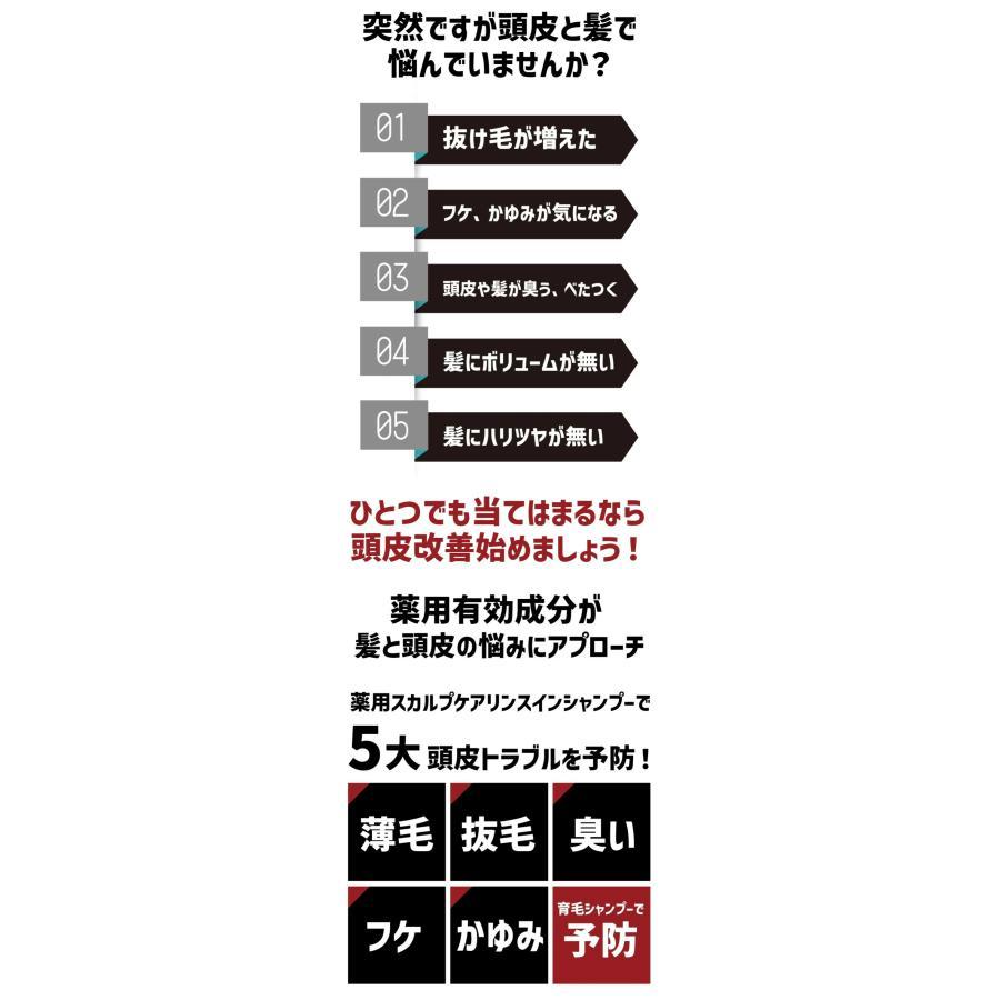 シャンプー メンズ スカルプケア DiNOMEN 薬用スカルプケア リンスイン シャンプー 1000ml×8本 フケ かゆみ 抜毛 薄毛 ボタニカル 男性 共同購入 父の日｜menscosme｜06