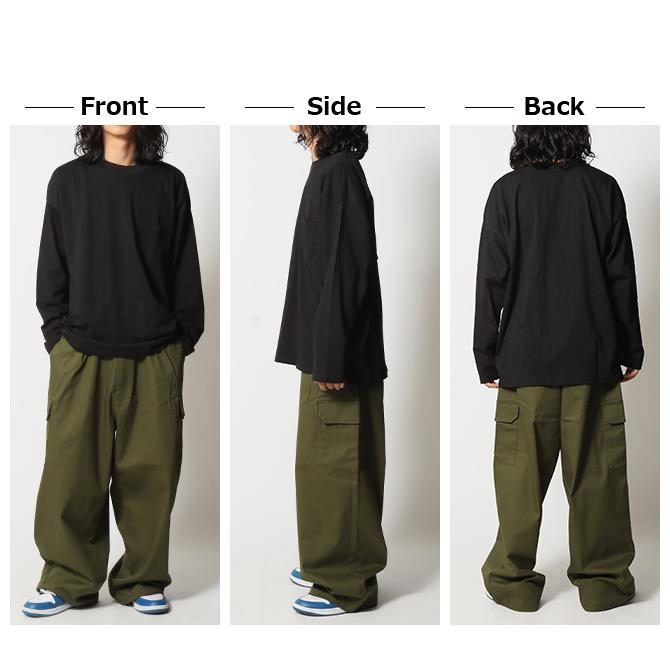 カーゴパンツ メンズ ワイドパンツ ストレッチ 裾ドローコード カーゴパンツ メンズ ワイドパンツ ストレッチ 裾ドローコード