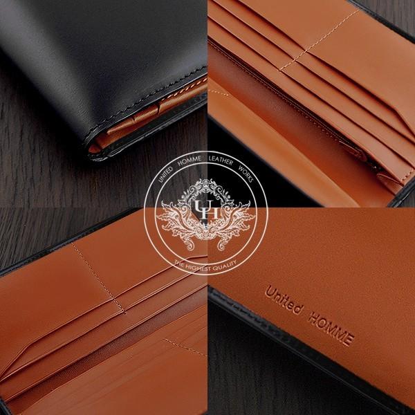 財布 メンズ 長財布 本革 レザー ホースハイド×カウハイド ギフト 父の