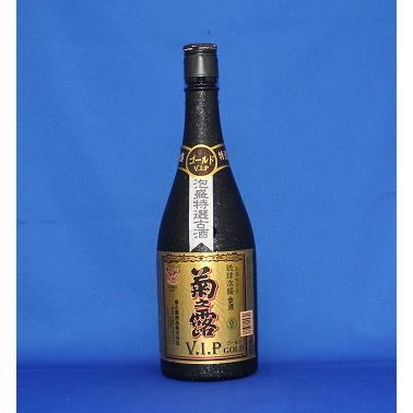泡盛古酒 菊之露古酒VIPゴールド 30度 720ml瓶 菊之露酒造 沖縄県 化粧