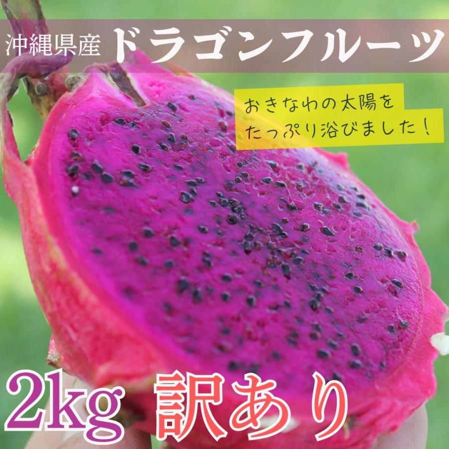 訳あり ドラゴンフルーツ 2Kg 赤沖縄県産 : 沖縄市場たま青果 - 通販