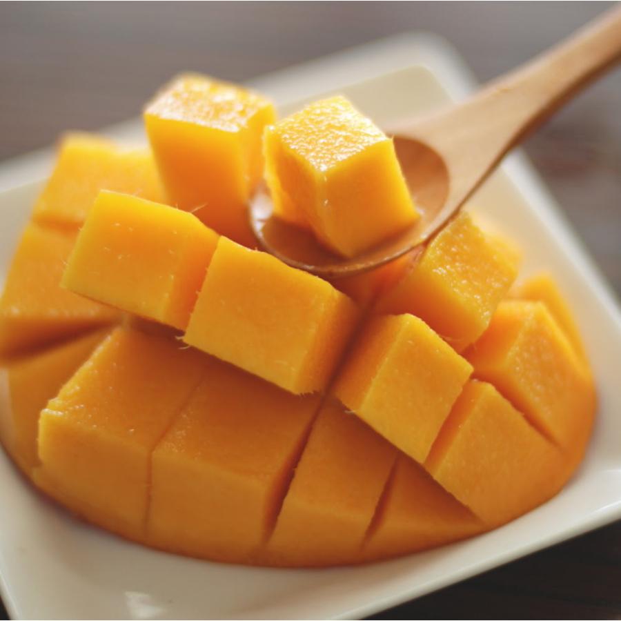 完熟アップルマンゴー 特秀品 1kg（2〜3玉) 発送7月〜8月 沖縄県産