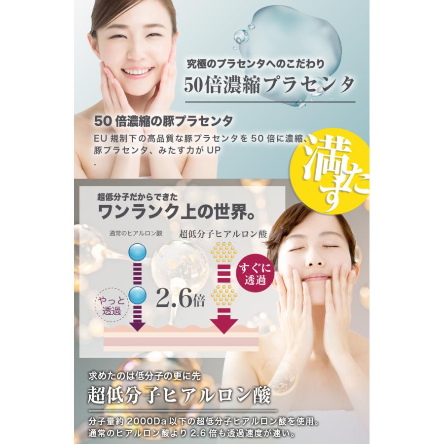 POPONO ビタミンC サプリメント リポソーム型 プラセンタ 50倍