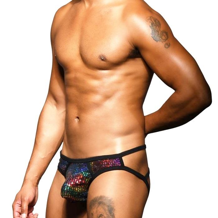 ジョックストラップ ケツ割れ ケツワレ Andrew Christian アンドリュークリスチャン Disco Camo Strap Jock Almost Naked ジョックストラップ(91819)｜mensrunway｜03