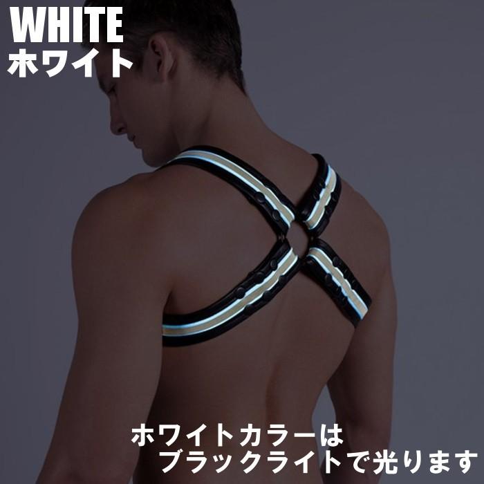 男性用ハーネス メンズ レザー風 フェイクレザー ボンテージ コスプレ ステージ パーティ Gogo 衣装 Maskulo マスクロ(ma-ac33)_9