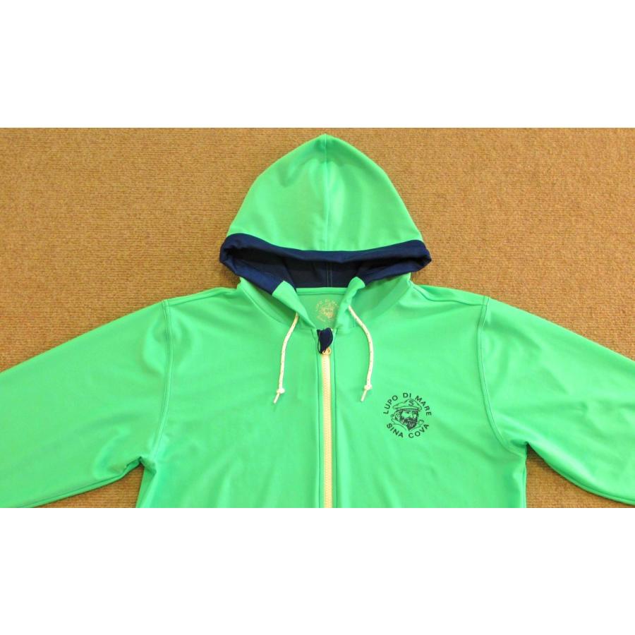 SINA COVA（シナコバ） ラッシュガードパーカー ライトグリーンL・LL