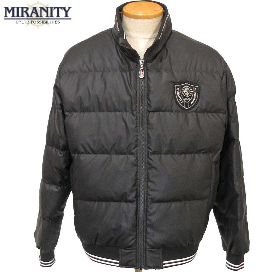 ミラニティー ダウンブルゾン 黒L・LL 263009 MIRANITY : メンズ ミラニティー ダウンブルゾン 黒L・LL 263009 MIRANITY : メンズ