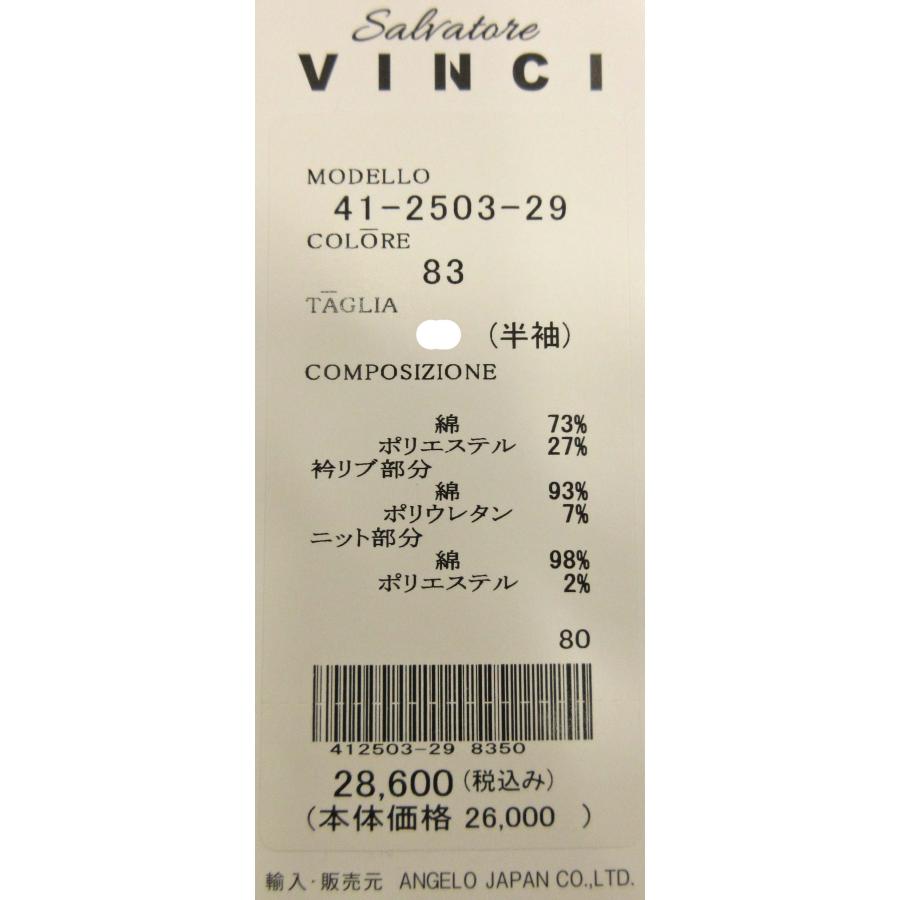 サルバトーレビンチ 半袖Ｔシャツ 蛍光グリーンL・LL 41-2503-29 VINCI｜mensshop288｜07