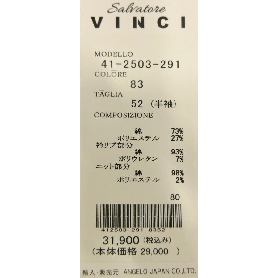 サルバトーレビンチ 半袖Ｔシャツ 蛍光グリーン3L 41-2503-291 VINCI｜mensshop288｜07