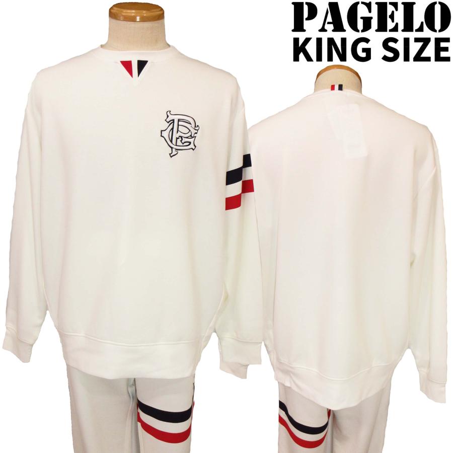 PAGELO  3L  スウェット上下セット ANGELO（アンジェロ） PAGELO パジェロ 上下セット メンズ 春夏 ジップ